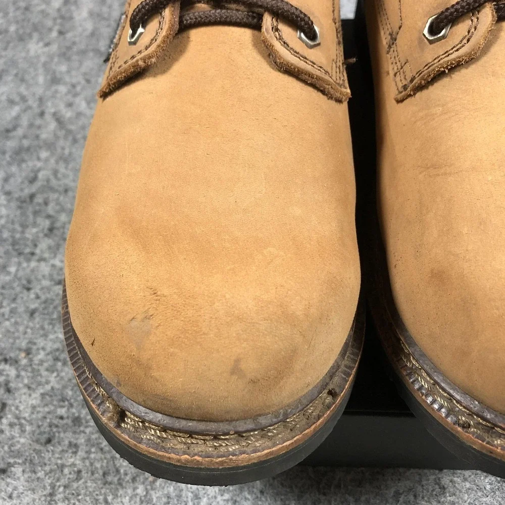 Thorogood 804-3277 Boots Mens 11.5 Brown Leather Waterproof EH Safety Toe